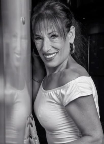 Retrato en blanco y negro de Anna Azabal